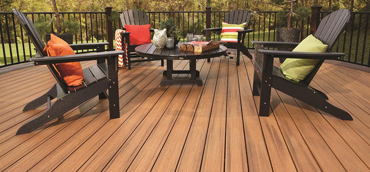 Black TREX Decking in La Mirada, CA