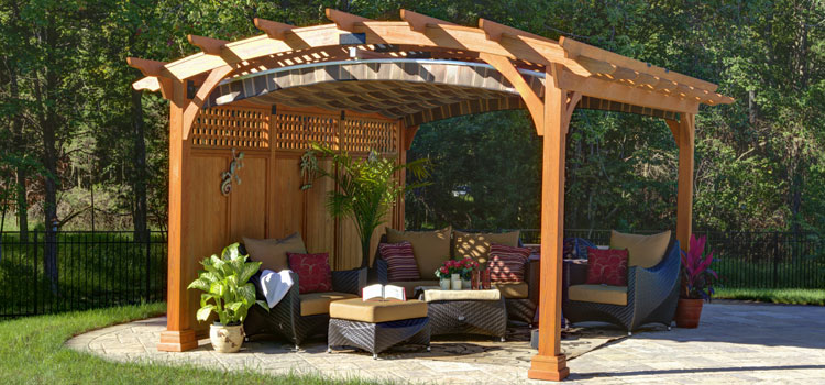 Modern Wood Pergola Installation in La Mirada, CA