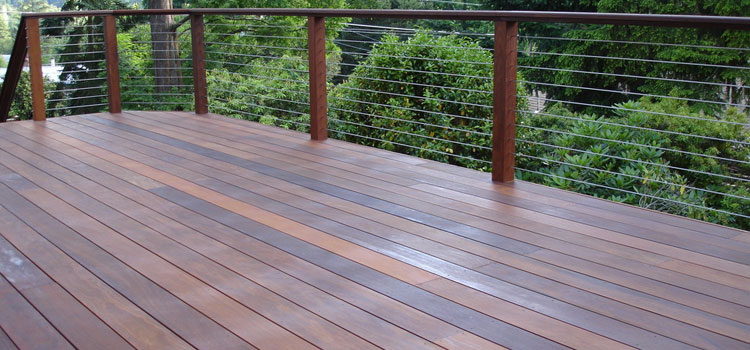 Installing IPE Decking in La Mirada, CA